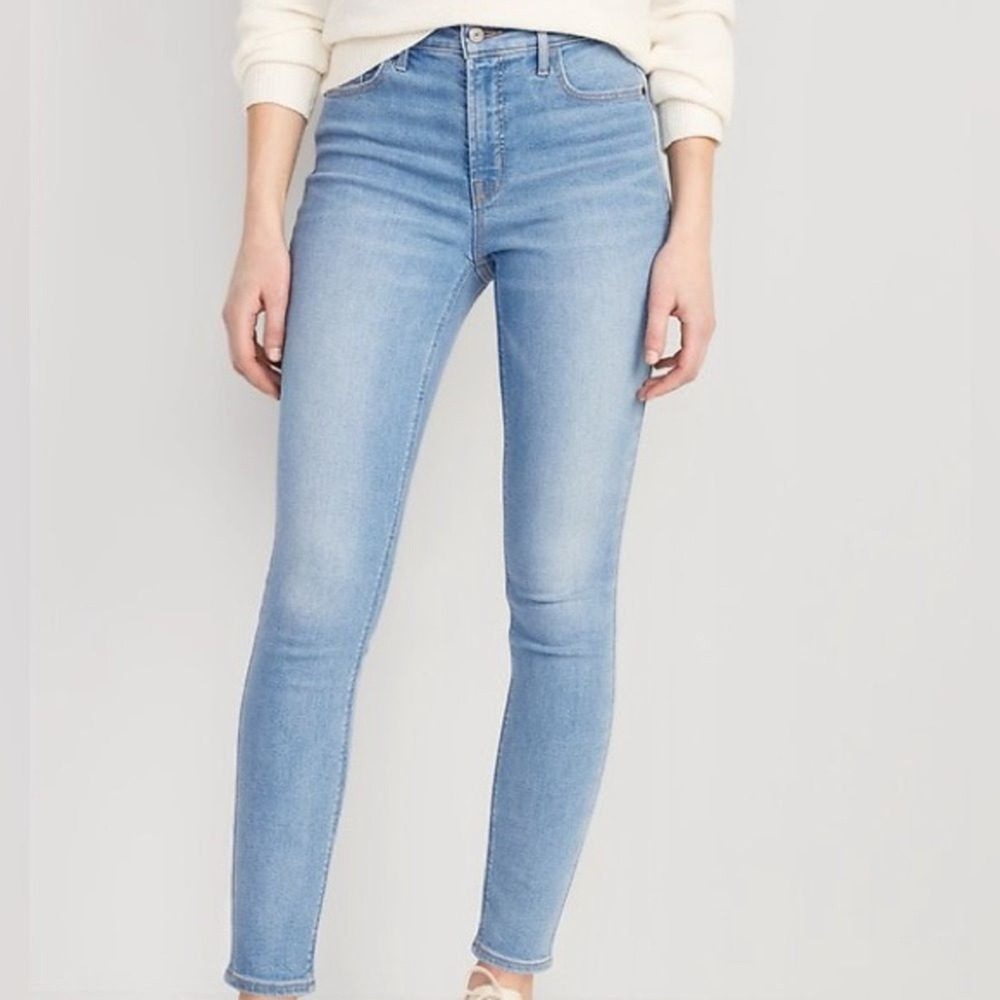 High Waisted Super Skinny Women's Jeans‎